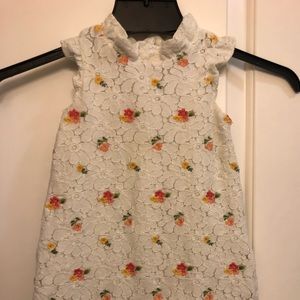 Janie and Jack lace floral dress